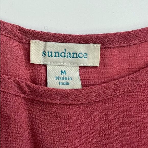 Sundance Lillian Rose Embroidered Shift Dress pink sz M - Picture 5 of 8